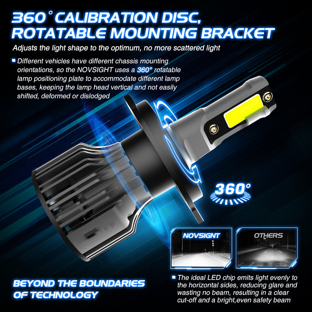 Upgrade Your Night Driving with the Car LED 6000K Auto Headlamp Kit